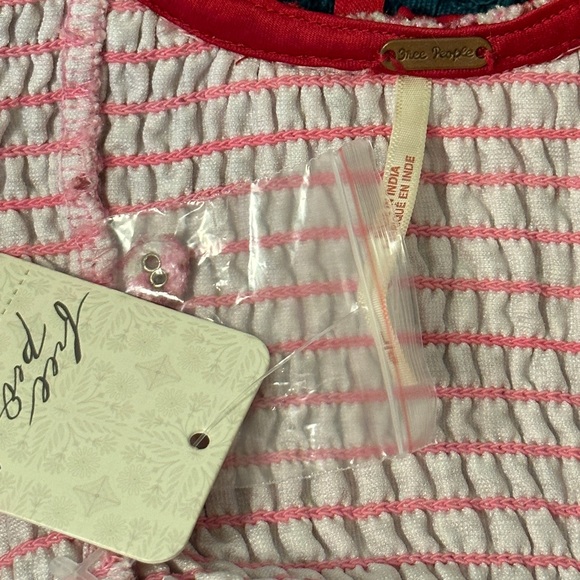 NWT Free People Dare Me Velvet Blouse - Picture 8 of 9